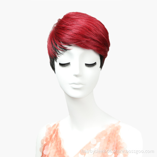 Wigs hongkong south africa short human hair lace front